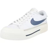 Nike Sportswear Niske tenisice 'Court Legacy Lift' boja pijeska / plava / bijela
