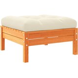  6-dijelni set vrtnih sofa s jastucima voštano smeđi od borovine | shoptok.hr