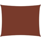 vidaXL Senčno jadro oksford blago pravokotno 2x3,5 m terakota | Shoptok.si