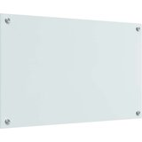  Kuhinjski zid 2 pcs Bijelo 80 x 50 cm Staklo otporno na udarce | shoptok.hr
