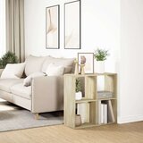 vidaXL Sobna pregrada / regal za knjige 69,5x29x69,5 cm drveni | shoptok.hr