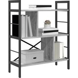  Polica Siva Sonoma 75 x 30 x 91 cm Konstruirano drvo | shoptok.hr