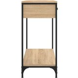  Konzolni stol boja hrasta 75 x 34 5 x 75 cm konstruirano drvo | shoptok.hr