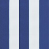  Jastuk za palete plavo-bijeli prugasti 50x50x12 cm od tkanine | shoptok.hr