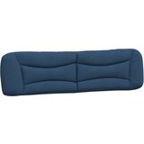 Maison Chic posteljno vzglavje - vzglavna omarica - vzglavna stranica modra 200 cm blago, (21704330) | Shoptok.si