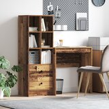 vidaXL Stol s pohranom Stari drvo Inženjersko drvo | shoptok.hr