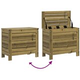  Vrtna sedežna garnitura 7-delna impregnirana trdna borovina | Shoptok.si