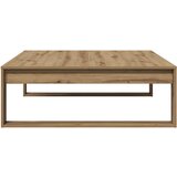  Stolić za kavu boja hrasta 100 x 100 x 35 cm konstruirano drvo | shoptok.hr