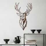 Opviq zidna dekoracija Rusty Deer 3, 70x42 cm, Braon Cene