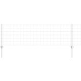  Set vrtne ograde Set od 2 Pocinčani čelik 25 x 0.6 m Čvrsta | shoptok.hr