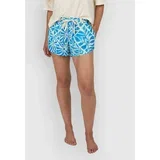 Palapa Printed Kratke hlace bold blue
