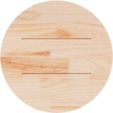  Ploča za stol okrugla Ø 50 x 3 cm od masivne borovine | shoptok.hr