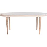  Blagavaonski stol DKD Home Decor Bijela zlatan Mesing Drvo Manga 180 x 90 x 76 cm | shoptok.hr