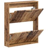  Ormar za cipele na zidu UTRECHT 71 x 17 x 86 cm Staro drvo - Staro drvo | shoptok.hr