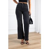 Beloved Jamie wide-leg jeans hlače črne Cene