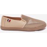 EVENTO Men's Perforated Sneakers Beige Koboru | Shoptok.si