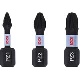 Bosch Impact Control 3-delni set bitova PZ1 / PZ2 / PZ3 dužine 25mm ( 2608522471 ) Cene