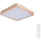 Brilagi LED prigušiva svetiljka MOLINA SQUARE LED/80W/230V hrast 60x60 cm + daljinski upravljač | Eponuda.com