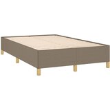  Okvir kreveta bez madraca smeđesivi 120x190cm tkanine | shoptok.hr