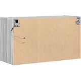  Zidni TV ormarić s LED svjetlima siva boja hrasta 80x31x45 cm | shoptok.hr