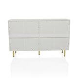 MID.YOU Široka Komoda Hjelle, Bela | Shoptok.si