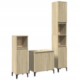  3-dijelni set kupaonskog namještaja boja hrasta sonome drveni | shoptok.hr