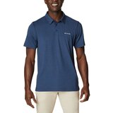 Columbia Polo majice kratki rokavi Tech Trail Polo Shirt Modra | Shoptok.si