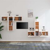 TV omarica 6 kosov bela trdna borovina, (20731719) | Shoptok.si