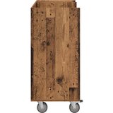Golf ormar s kotačem Jednobojno Staro drvo 90 x 45 x 98 cm | shoptok.hr