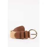 Defacto Women's Straw Braid Belt