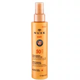 Nuxe sun melting spray SPF50 sprej za sončenje z uv zaščito 150 ml