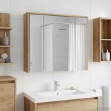  Kopalniška ogledalna omara Oreh 73,5 x 16 x 62,5 cm, (5000233119) | Shoptok.si