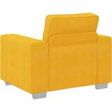 SOFA fotelja svijetložuta 100x77x82 cm korduro tkanina | Shoptok.si