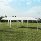  Šator za zabavu 3 m x 9 m, vodootporni vanjski paviljon - bijel | shoptok.hr