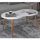 MID.YOU Klubska Miza Barilo, Bela, Barva Hrasta | Shoptok.si