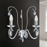 Orion WA 2-1093/2- Kristalna zidna lampa ALESSIA 2xE14/40W/230V sjajni hrom | Eponuda.com