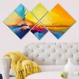 Wallity slika 4MDF1044630916, 60x115 cm, 4 dela | ePonuda.com