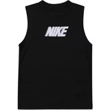 Nike Tehnička sportska majica 'MULTI +' crna / bijela
