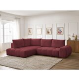 Bobochic Paris Bordo sklopiva/s prostorom za odlaganje kutna garnitura od šenila (s lijevim kutom/u obliku slova L) Everest – | shoptok.hr