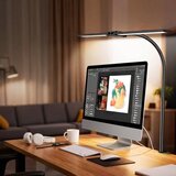 Top Light LED prigušiva stona lampa sa klipsom LYRA LED/18W/230V 3000-6500K crna | Eponuda.com