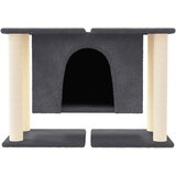  Penjalica za mačke sa stupovima za grebanje tamnosiva 50 cm | Eponuda.com