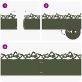  Rubnjaci za travnjak 10 pcs Maslinasto zelena | shoptok.hr