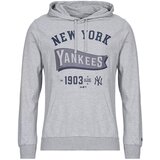 New Era MLB PENNANT GRAPHIC HOODIE NEW YORK YANKEES Siva | shoptok.hr