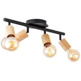 Brilliant Spot svetiljka 4xE27/28W/230V bambus | Eponuda.com