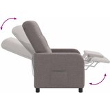  Fotelja s nagibom Sivosmeđa Tkanina | shoptok.hr