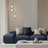  LED luster na sajli PUMA LED/10W/230V, prečnik 20 cm, crne boje | Eponuda.com