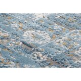 Dieter Knoll TKANA PREPROGA Toulon 120 /180 cm modra, siva | Shoptok.si