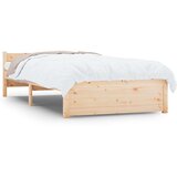  Za krevet od masivnog drva 75 x 190 cm 2FT6 jednokrevetni | shoptok.hr