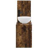  Set namještaja za kupaonicu 2 kom. Dimljeni hrast Smeđa 33 x 34.5 x 100 cm | Shoptok.si