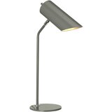 Elstead Lighting Elstead Quinto Namizna svetilka z 1 lučjo - temno siva, polirana nikljeva, E27, (22099473) | Shoptok.si